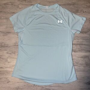Under Armour Women's Light Blue Performance Top